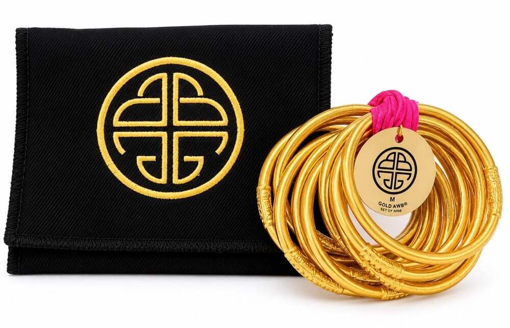 Budhagirl Gold Awb Size M Set Of Nine